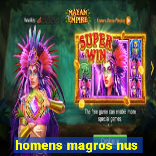 homens magros nus